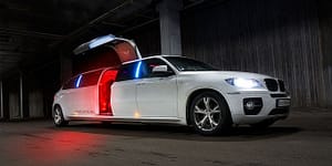 well-maintained limo car