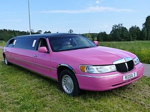 a limo car
